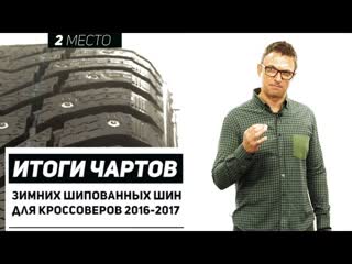 ТОП-10 4Х4 Зимних Шипованных Шин 2016 - 2017