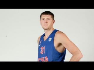 Блок-шот Виктора Хряпы в матче против ВЭФ