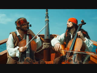 Премьера клипа! 2CELLOS - Pirates Of The Caribbean (Пираты Карибского моря)